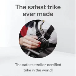 SmarTrike STR5 6 In 1 Foldable Toddler Stroller Tricycle Combination With 1 Hand Steering Shock Absorbency And 5 Point Harness, Black And White -Graco Shop GUEST 82927393 c0a2 45b4 a0e3 2280188da341