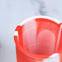 Re-Play Silicone Sippy Cup (Cup & Lid) - Candy Cane -Graco Shop GUEST 82d322ac 65e8 4917 8839 ca45ff447d1c