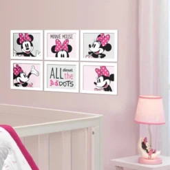 Lambs & Ivy Disney Baby Minnie Mouse Unframed Nursery/Child Wall Art -Graco Shop GUEST 84814258 ce9a 44bb ab70 d3c656097994