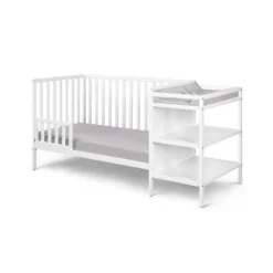 Suite Bebe Palmer 3-in-1 Convertible Island Crib And Changer Combo - White 8 Suite Bebe Palmer 3-in-1 Convertible Island Crib And Changer Combo - White -Graco Shop GUEST 84dfc4a8 ee04 4f59 8220 a02dd64f514b