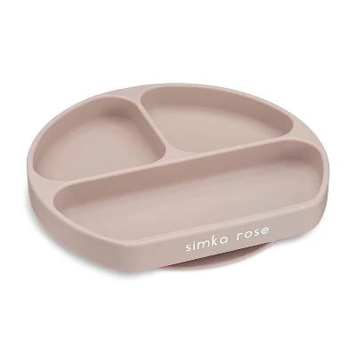 Simka Rose Silicone Suction Plate For Baby And Toddler 8 Simka Rose Silicone Suction Plate For Baby And Toddler - Image 8