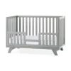 Forever Eclectic By Child Craft Soho Toddler Guard Rail - Cool Gray