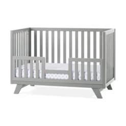 Forever Eclectic By Child Craft Soho Toddler Guard Rail - Cool Gray