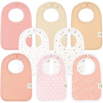 KeaBabies 8-Pack Organic Baby Bibs For Boy, Girl, Drool Bibs, Baby Bib For Girls, Boys, Newborn Teething Bibs 16 KeaBabies 8-Pack Organic Baby Bibs For Boy, Girl, Drool Bibs, Baby Bib For Girls, Boys, Newborn Teething Bibs - Image 16