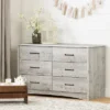 South Shore Helson 6-Drawer Double Dresser - Seaside Pine