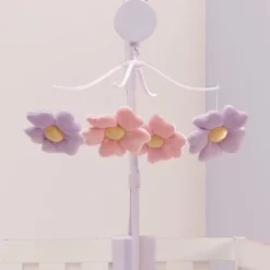 Bedtime Originals Lavender Floral Musical Baby Crib Mobile Soother Toy -Graco Shop GUEST 8752e0f9 ba00 4f73 ae70 ea288f328f3c