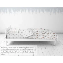 Bacati - Football Brown/Gray Muslin 4 Pc Toddler Bedding Set 9 Bacati - Football Brown/Gray Muslin 4 Pc Toddler Bedding Set -Graco Shop GUEST 880dcb05 8dd0 4319 9a6f c23113e9b09d