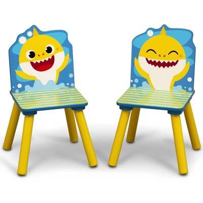 Delta Children Baby Shark Kids' Table And Chair Set With Storage (2 Chairs Included) - Greenguard Gold Certified - 3ct 5 Delta Children Baby Shark Kids' Table And Chair Set With Storage (2 Chairs Included) - Greenguard Gold Certified - 3ct - Image 5