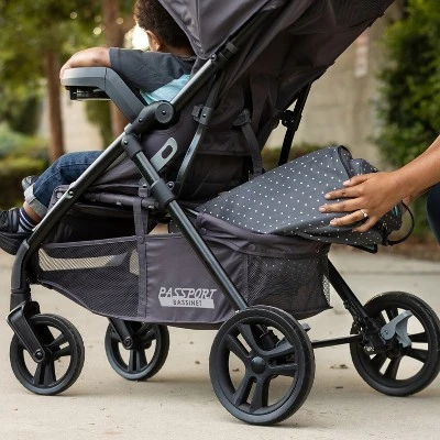 Baby Trend Passport Carriage Stroller - Silver Sky 10 Baby Trend Passport Carriage Stroller - Silver Sky - Image 10
