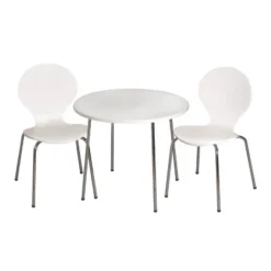 3pc Kids' Table And Chair Set With Chrome Legs - Gift Mark 11 3pc Kids' Table And Chair Set With Chrome Legs - Gift Mark -Graco Shop GUEST 89cbc400 7f99 419f bbaf f9fd935fd0ab