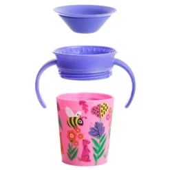 Munchkin Miracle 360 Wildlove Sippy Cup - Bee/Lemur - 2pk/6oz Each -Graco Shop GUEST 8af3390a 9eaf 4583 8cb1 09dd78cb59d4