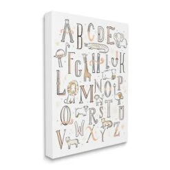 Stupell Industries Nursery Animal Alphabet Chart Soft Orange White -Graco Shop GUEST 8c58de15 63b7 4c19 b4f5 c0344ddea9cc