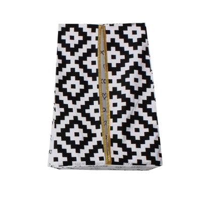 Bacati - Love Aztec Print Black Gold 10 Pc Crib Bedding Set With Long Rail Guard Cover 8 Bacati - Love Aztec Print Black Gold 10 Pc Crib Bedding Set With Long Rail Guard Cover - Image 8