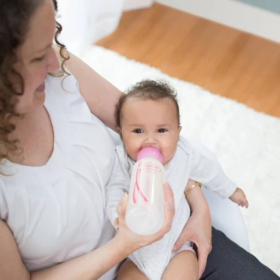 Dr. Brown's Dr. Brown's Options+ Anti-Colic Baby Bottle Newborn Gift Set - Pink - 0-6 Months 15 Dr. Brown's Dr. Brown's Options+ Anti-Colic Baby Bottle Newborn Gift Set - Pink - 0-6 Months - Image 15