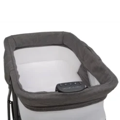 Delta Children TravelMate Compact Fold Bassinet - Gray Tweed -Graco Shop GUEST 9350718e 5f7a 4e61 a149 e9a894b76e20