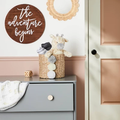 Small Paper Rope Decorative Basket Neutrals - Cloud Island™ 1 Small Paper Rope Decorative Basket Neutrals - Cloud Island™