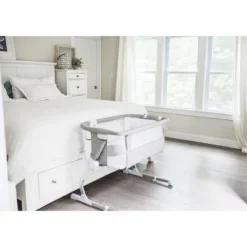 Baby Delight Beside Me Dreamer Deluxe Bassinet And Bedside Sleeper - Quilted Pebble Gray -Graco Shop GUEST 9433a2dd 1c9c 44d7 b36a 85a15d3a6e60