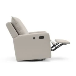 Storkcraft Timeless Side Lever Reclining Glider With USB Charging Port - Ivory -Graco Shop GUEST 95e408e9 1cce 4de0 87ad 8df7cfb17efa