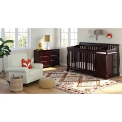 Storkcraft Portofino 5-in-1 Convertible Crib And Changer -Graco Shop GUEST 975803c7 cf32 4da5 a60e 6d4bd275465f