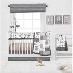 Bacati - Owls Gray/Beige Neutral Musical Mobile -Graco Shop GUEST 99de08c7 862b 4622 a06d f58eb5251b3e