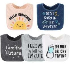 The Peanutshell Baby Girl Terry Bibs, 18 Pack For Feeding, Teething, Or Drooling|Girl Foods/Hello Sunshine -Graco Shop GUEST 9a0353b2 54cb 44ce 9779 67cf7d260a24