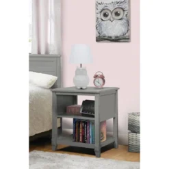 Sorelle Berkley Nightstand - Weathered Gray