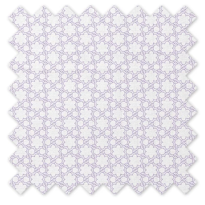 Bacati - Petals/Floral Lilac Girls Muslin 4 Pc Toddler Bedding Set 6 Bacati - Petals/Floral Lilac Girls Muslin 4 Pc Toddler Bedding Set - Image 6