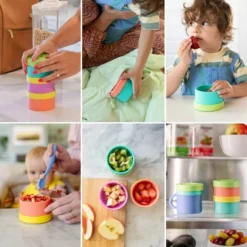 Morepeas Silicone Baby Snack Bowl - Melon -Graco Shop GUEST 9b7c328e 8f5c 4be2 9252 2ecfcc0a58c6