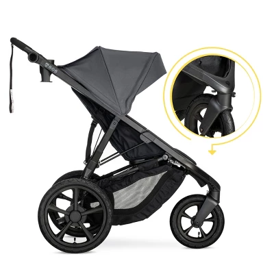 BOB Gear Wayfinder Jogging Stroller With Dual Suspension And Air-Filled Tires - Storm 1 BOB Gear Wayfinder Jogging Stroller With Dual Suspension And Air-Filled Tires - Storm