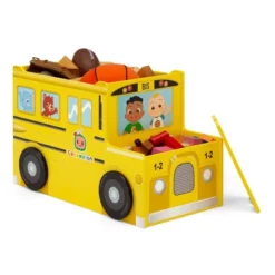 Delta Children Cocomelon School Bus Toy Box - Greenguard Gold Certified -Graco Shop GUEST 9c2256b7 ac8e 4c0b 9973 d3c3ab9480ef