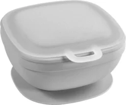 Platinum Silicone 11oz. Suction Bowl W/Platinum Silicone Press In Lid -Graco Shop GUEST 9cdf64b3 e3c5 4108 8e16 e57de7ceb7d1