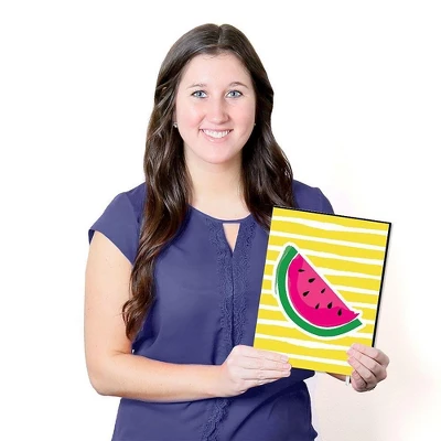 Big Dot Of Happiness Tutti Fruity - Nursery Wall Art, Kids Room And Decor Frutti Summer Home Decor - Gift Ideas - 7.5 X 10 Inches - Set Of 3 Prints 4 Big Dot Of Happiness Tutti Fruity - Nursery Wall Art, Kids Room And Decor Frutti Summer Home Decor - Gift Ideas - 7.5 X 10 Inches - Set Of 3 Prints - Image 4