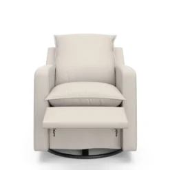 Storkcraft Timeless Side Lever Reclining Glider With USB Charging Port - Ivory -Graco Shop GUEST 9df289ea 1cc6 4f3c a7e4 653b5af0321c