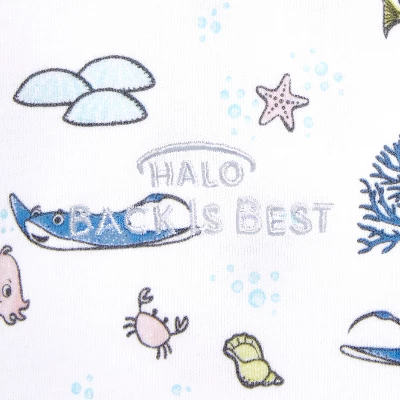 HALO Innovations SleepSack 100% Cotton Swaddle Wrap Disney Baby Collection Finding Nemo 2 HALO Innovations SleepSack 100% Cotton Swaddle Wrap Disney Baby Collection Finding Nemo - Image 2