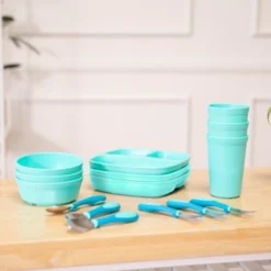 ECR4Kids My First Meal Pal Combo Set, Kids Plastic Tableware And Utensils, 15-Piece -Graco Shop GUEST 9fa3ad8a bdcf 4e23 bb8e c848002baa91