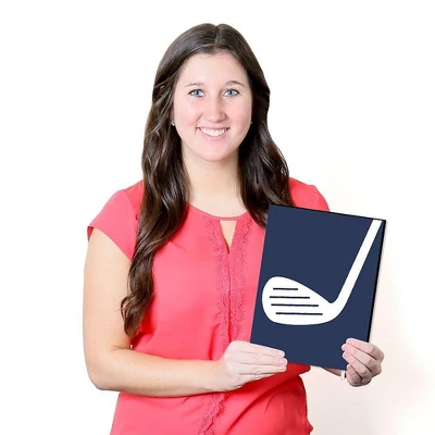 Big Dot Of Happiness Par-Tee Time - Golf - Sports Nursery Wall Art, Kids Room Decor & Game Room Home Decor - 7.5 X 10 Inches - Set Of 3 Prints 4 Big Dot Of Happiness Par-Tee Time - Golf - Sports Nursery Wall Art, Kids Room Decor & Game Room Home Decor - 7.5 X 10 Inches - Set Of 3 Prints - Image 4