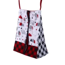 Bacati - Lumberjack Red Black Gray 10 Pc Crib Bedding Set With Long Rail Guard Cover -Graco Shop GUEST a2bebf62 894b 46f9 bd65 b9017e444976