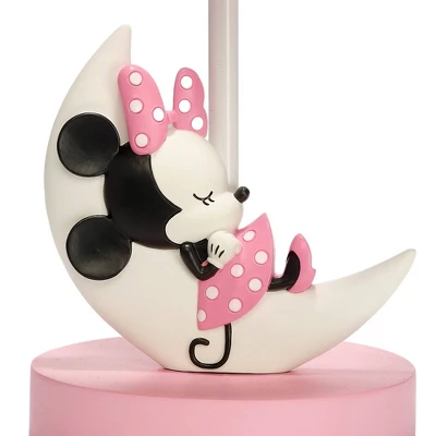 Lambs & Ivy Minnie Mouse Lamp With Shade - Includes CFL Light Bulb 1 Lambs & Ivy Minnie Mouse Lamp With Shade - Includes CFL Light Bulb