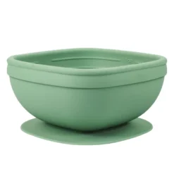 Re-Play Silicone Suction Bowl With Lid - Sage -Graco Shop GUEST a2f80042 f106 4cc0 a410 89e23d744a98