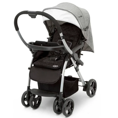 Jeep By Delta Children Unlimited Reversible Handle Stroller - Gray Tweed 6 Jeep By Delta Children Unlimited Reversible Handle Stroller - Gray Tweed - Image 6