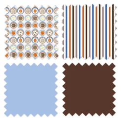Bacati - Mod Sports Blue Orange Chocolate 4 Pc Crib Bedding Set With Diaper Caddy 11 Bacati - Mod Sports Blue Orange Chocolate 4 Pc Crib Bedding Set With Diaper Caddy -Graco Shop GUEST a3e479f6 4f38 40fb a58a 212e852d5f65