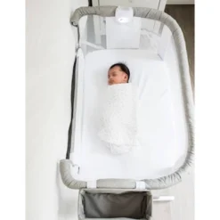 Baby Delight Beside Me Dreamer Deluxe Bassinet And Bedside Sleeper - Quilted Pebble Gray -Graco Shop GUEST a60006d5 af8a 4d00 80ff 904aed3e96b7