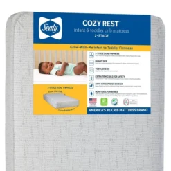 Sealy Cozy Rest 2-Stage Extra Firm Crib And Toddler Mattress -Graco Shop GUEST a67f31ed 9b53 4981 9589 165b2fb3f44a