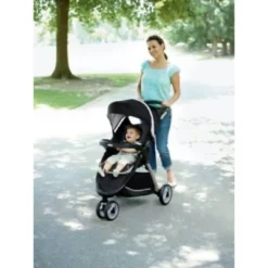 Graco FastAction Fold Sport Click Connect Travel System With SnugRide Infant Car Seat - Gotham -Graco Shop GUEST a69d58e7 674d 495c a493 fc9ce7afc330