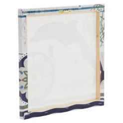 4 Piece Blue Beach Canvas Wall Art Set, Nautical Nursery Decor Print Set (4 Designs, 12 X 12 In) -Graco Shop GUEST a883cb56 f137 4b6b 82a0 8df4773b6ed3