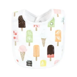 Touched By Nature Infant Girl Organic Cotton Bibs, Popsicle, One Size -Graco Shop GUEST a890adee 9646 4be9 945d 15d5049847a3