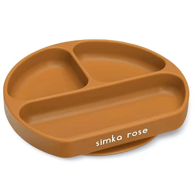 Simka Rose Silicone Suction Plate For Baby And Toddler 7 Simka Rose Silicone Suction Plate For Baby And Toddler - Image 7
