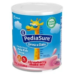 PediaSure Grow & Gain Non-GMO Shake Mix Strawberry Powder - 14.1oz -Graco Shop GUEST ac452307 7c84 4c7f b665 b496c2f59404