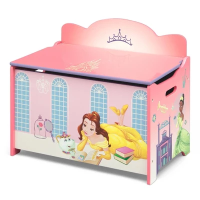 Delta Children Disney Princess Deluxe Toy Box - Greenguard Gold Certified 2 Delta Children Disney Princess Deluxe Toy Box - Greenguard Gold Certified - Image 2