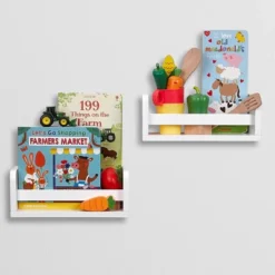 RiverRidge Home 3pc Kids’ Activity Table Set With 2 Bonus 10'' Floating Wall Bookshelves White – RiverRidge -Graco Shop GUEST adee4863 3a76 44ff 9c2f 65d41d614452